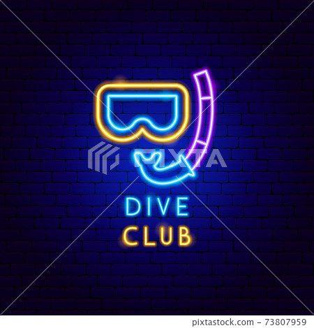 Dive Club Neon Label 73807959