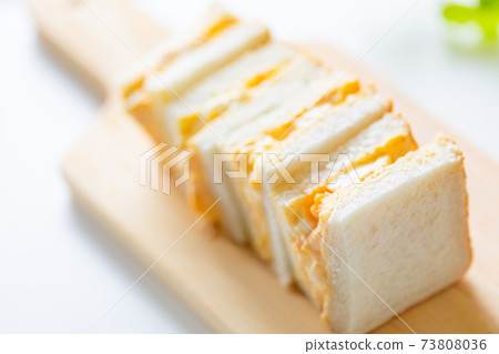 Homemade egg sandwich Homemade egg sandwich 73808036