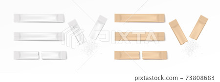 Stick packs, foil bags sachet for powder products, vitamins or medicaments. Stick packs, foil bags sachet for powder products, vitamins or medicaments. 73808683