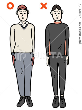 When playing golf, dress code, male correct and incorrect answers, fall / winter When playing golf, dress code, male correct and incorrect answers, fall / winter 73809137