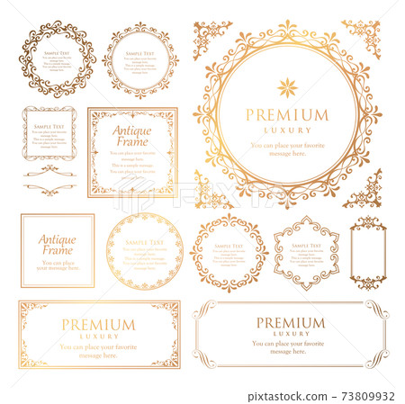 Wedding frame vintage antique 73809932