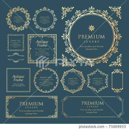 Wedding frame vintage antique 73809933