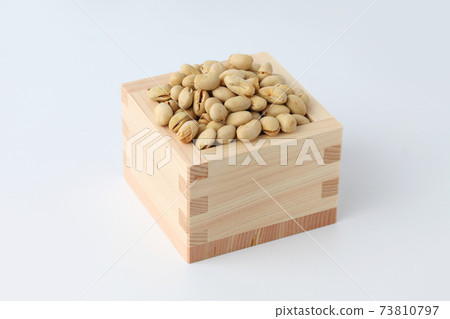 豆播種豆大豆白色背景 豆播種豆大豆白色背景 73810797