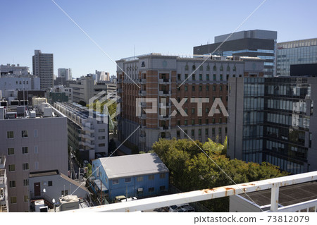 View from the roof, Toyocho, Minamisuna, 73812079