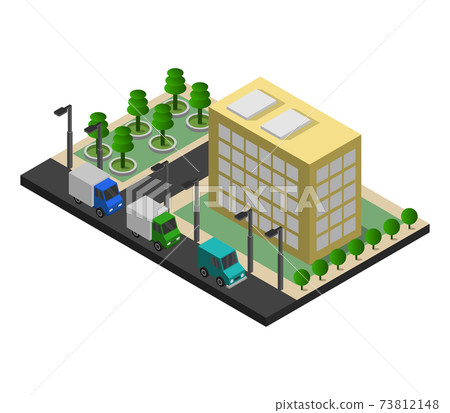 isometric office isometric office 73812148