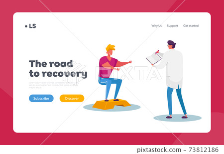 Exercises, Physiotherapy Procedures Landing Page Template. Rehabilitating Physical Activity, Rehabilitation with Doctor Exercises, Physiotherapy Procedures Landing Page Template. Rehabilitating Physical Activity, Rehabilitation with Doctor 73812186