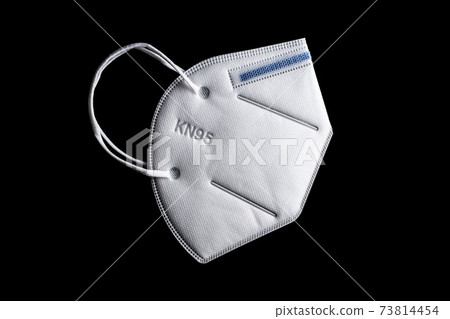 KN95 face mask. FFP2 mask as covid-19 protection. Coronavirus mask. 73814454