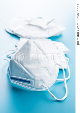 KN95 face mask. FFP2 mask as covid-19 protection. Coronavirus mask. 73814464