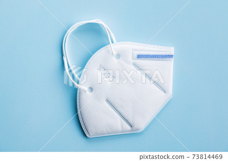 KN95 face mask. FFP2 mask as covid-19 protection. Coronavirus mask. 73814469