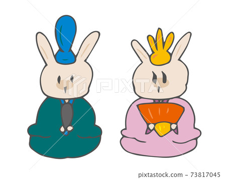 Hinamatsuri March 3rd Hina Doll Spring Rabbit Hinamatsuri March 3rd Hina Doll Spring Rabbit 73817045