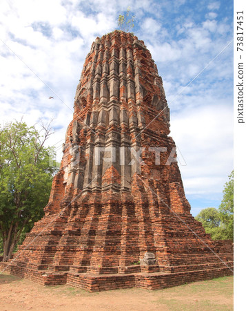 Pagoda in a temple Pagoda in a temple 73817451