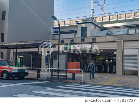 Scenery in front of the station Nishi-oi Station 73817787