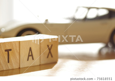 Image material of taxes related to cars 73818551