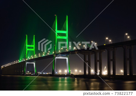 Seohae Bridge Night View Seohae Bridge Night View 73822177