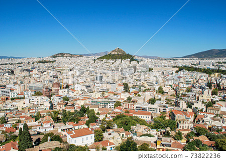 [Greece] Athens city from the world heritage Acropolis 73822236