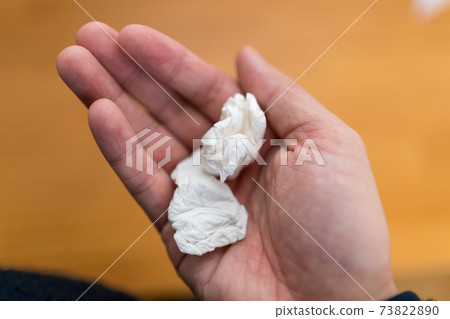 Tissue that was left in my pocket 73822890