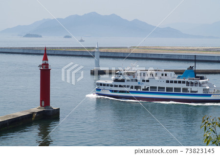 廣島Ujina港出港風景 廣島Ujina港出港風景 73823145