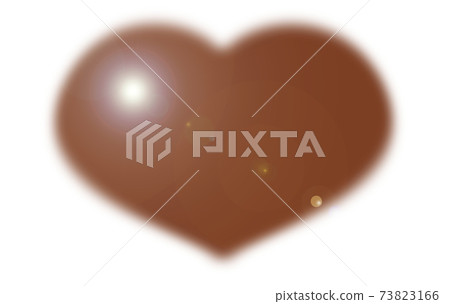 Heart chocolate image brown 73823166
