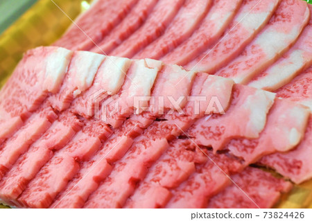 Marbled meat for grilled meat Marbled meat for grilled meat 73824426