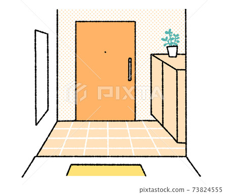 Japan's ordinary tidy entrance Japan's ordinary tidy entrance 73824555