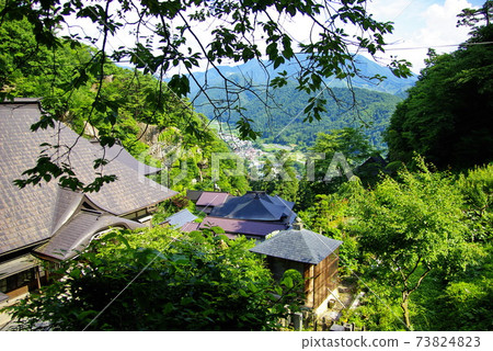 雨季後的寶珠山立石寺“山寺” 73824823