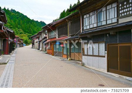 岐阜縣岩村市本町舊市容 73825709