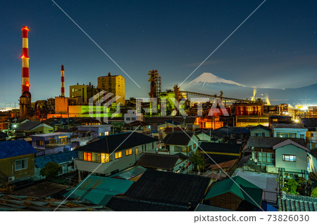Fuji City Factory and Mt. Fuji Paper Mill 73826030