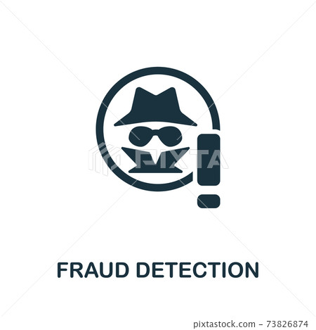 Fraud Detection icon. Simple illustration from fintech industry collection. Creative Fraud Detection icon for web design, templates, infographics and more Fraud Detection icon. Simple illustration from fintech industry collection. Creative Fraud Detection icon for web design, templates, infographics and more 73826874