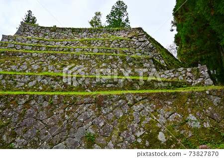 岩村城跡，三重塔遺址石垣惠那市 73827870