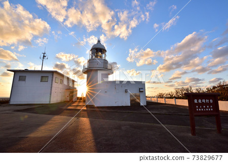 Tappizaki Lighthouse燈塔夜景青森縣東津輕郡Toppi Tsugaru半島索託加哈馬鎮 73829677