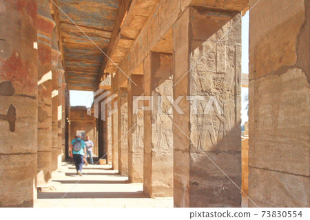 卡納克神廟和遺址內的風景 [盧克索，埃及] 73830554