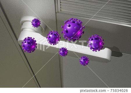 衛生喚醒圖像（鋁門/ 3DCG） 73834026