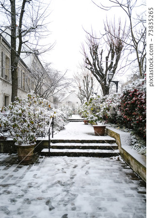 Snow europe 73835265