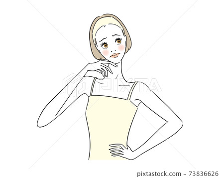 Healthy woman in need 73836626