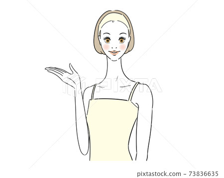 Guidance A woman giving a hand sign Guidance A woman giving a hand sign 73836635