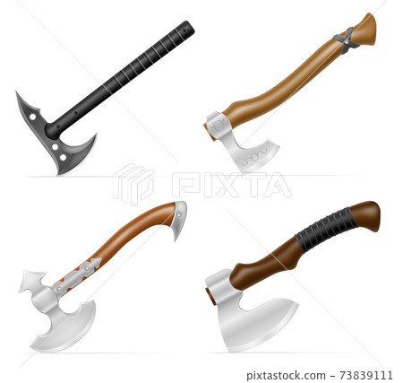 ancient warrior battle ax vector illustration isolated ancient warrior battle ax vector illustration isolated 73839111