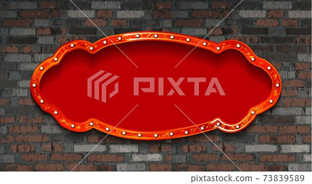 Bright gold marquee Bright gold marquee 73839589