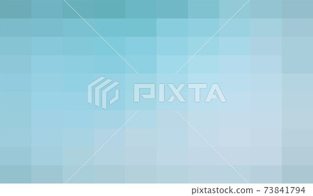 Abstract Blue geometric Background, Creative Design Templates. Pixel art Grid Mosaic, 8 bit vector background. 73841794