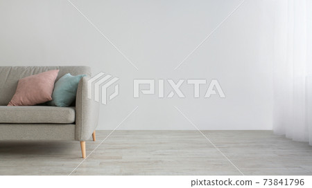 Minimal in interior and bright room at home Minimal in interior and bright room at home 73841796