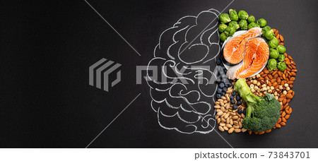 Food for healthy brain Food for healthy brain 73843701
