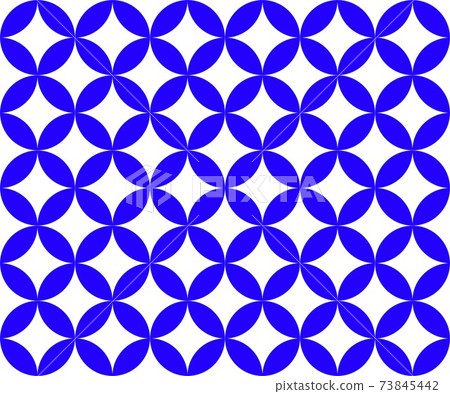 景泰藍日本傳統圖案無縫 73845442