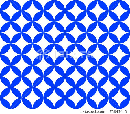 景泰藍日本傳統圖案無縫 73845443