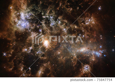 Galaxy somewhere in outer space. Elements of this image furnished by NASA Galaxy somewhere in outer space. Elements of this image furnished by NASA 73847754