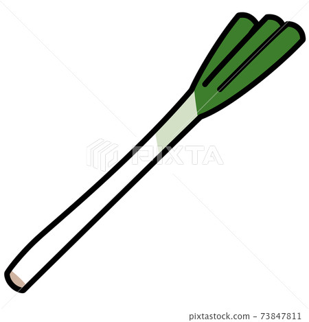 1蔥白色背景切插圖材料 1蔥白色背景切插圖材料 73847811