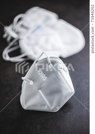 KN95 face mask. FFP2 mask as covid-19 protection. Coronavirus mask 73848202