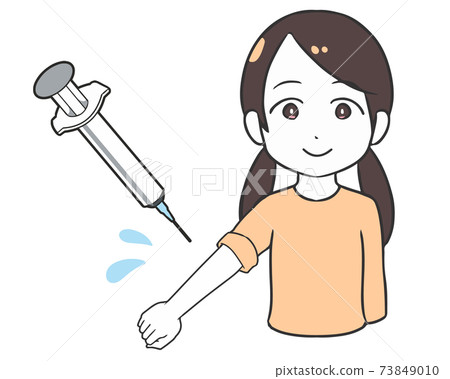 女孩打疫苗 73849010