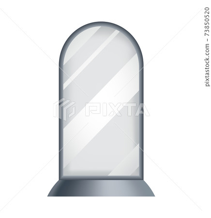 Blank billboard advertising. Advertising constructions or outdoor billboard. Marketing vector icon. Banner design template 73850520