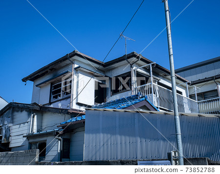 House abandoned by fire House abandoned by fire 73852788
