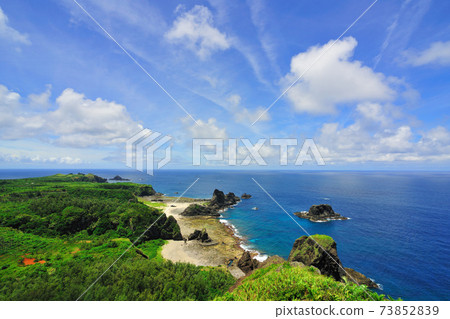 綠島柚子湖,海岸線風景,島嶼 綠島柚子湖,海岸線風景,島嶼 73852839