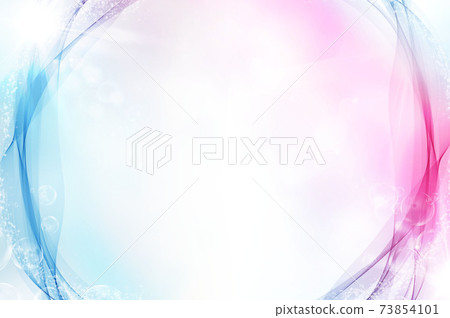 背景框曲線波素材 73854101